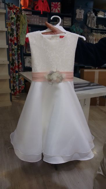 Vestido niña de arras
