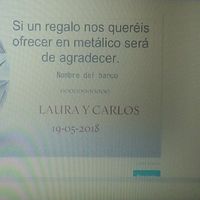 Invitaciones con número de cuenta - 1