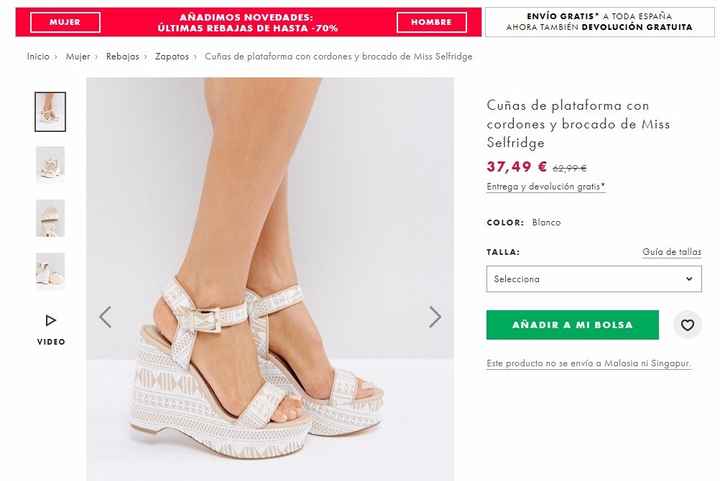 Sandalias 3 encaje