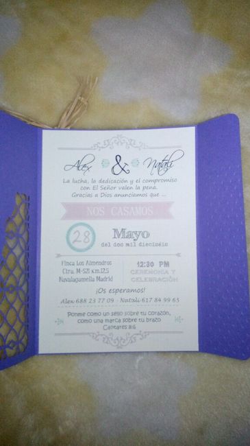 ¿cómo son vuestras invitaciones? - 2
