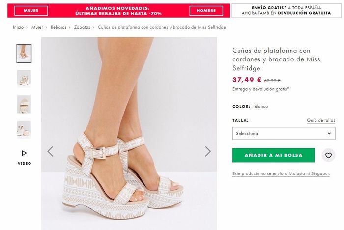 Sandalias 3 encaje