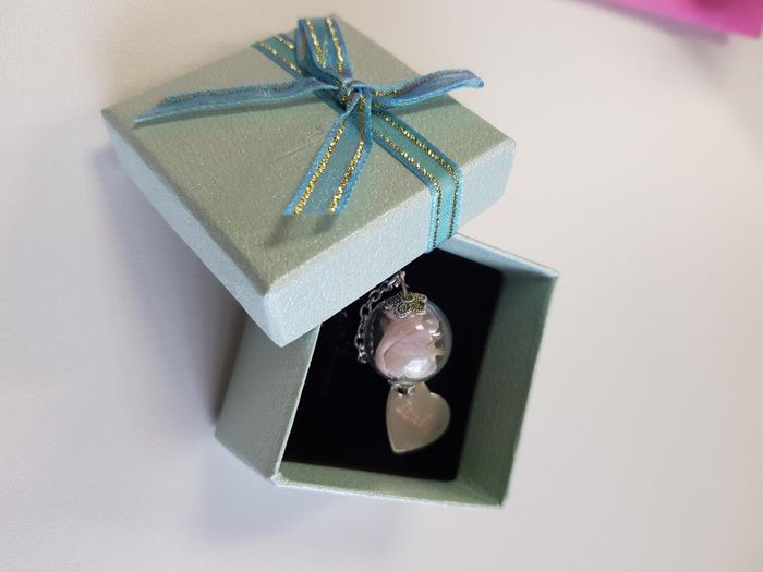 pulsera caja azul