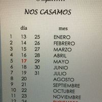 ¿Qué día te casas? - 1