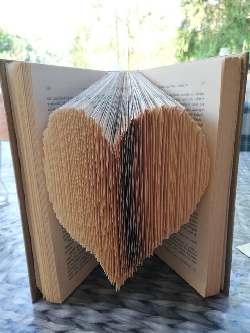 Book Folding Corazón 1