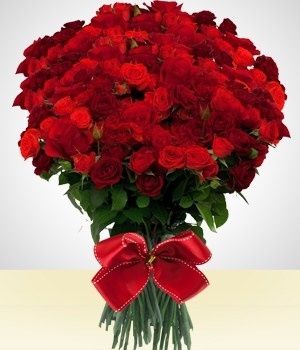 Quiero que mi ramo de boda sea rojo