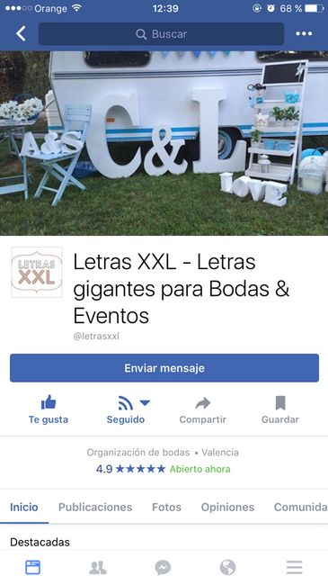 Letras grandes de carton o corcho - 1