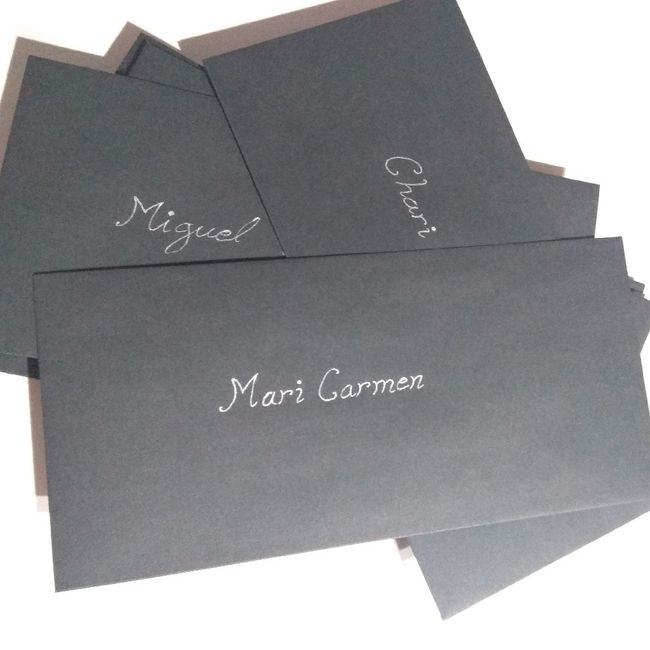 Cómo escribir los sobres de las invitaciones ? - 1