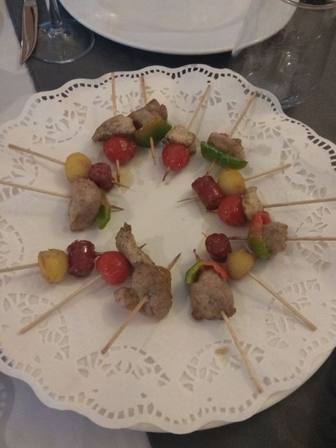 Brochetas variadas
