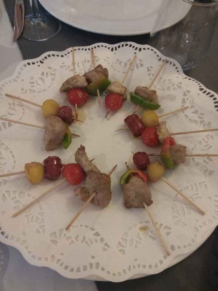 Brochetas variadas