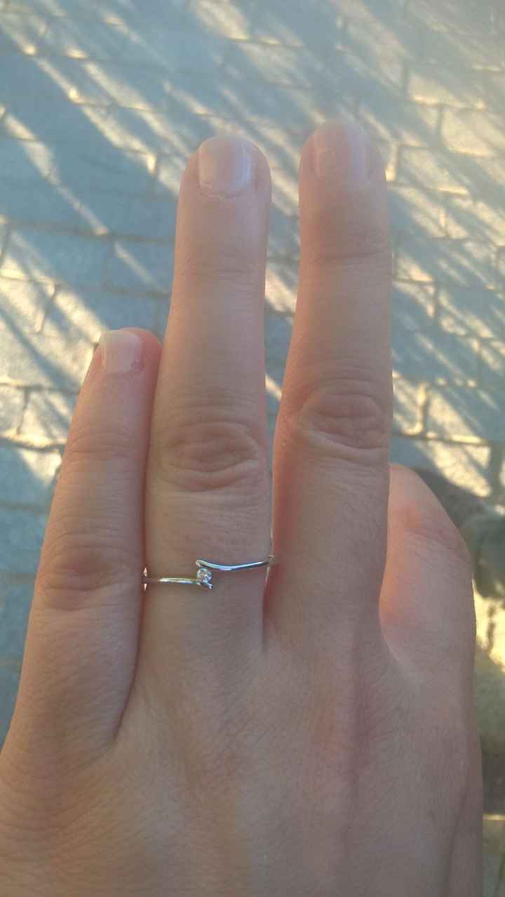 Anillo pedida