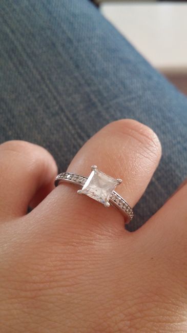 Nuestros anillos de compromiso... - 2