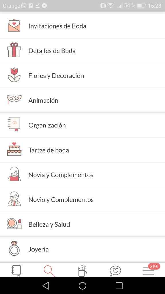  Búsqueda de proveedores - 1