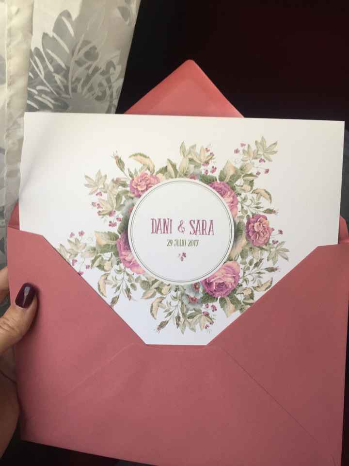 Ya tengo mis invitaciones!! - 1