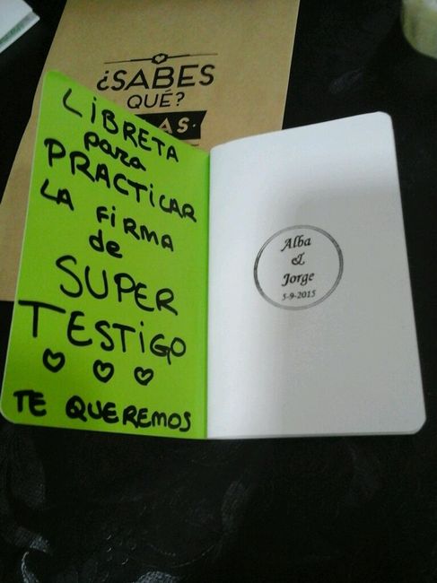 Mi regalo  para los testigos - 5