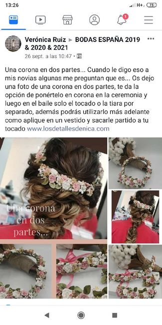 Corona de novia - 1