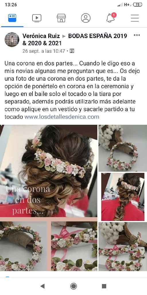 Corona de novia - 1