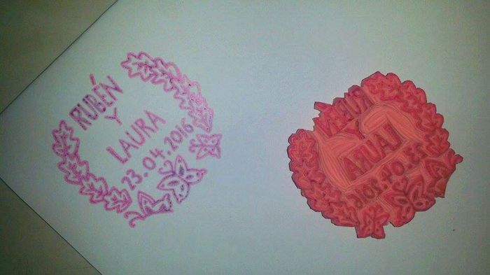 Mis chapas y sello - 1