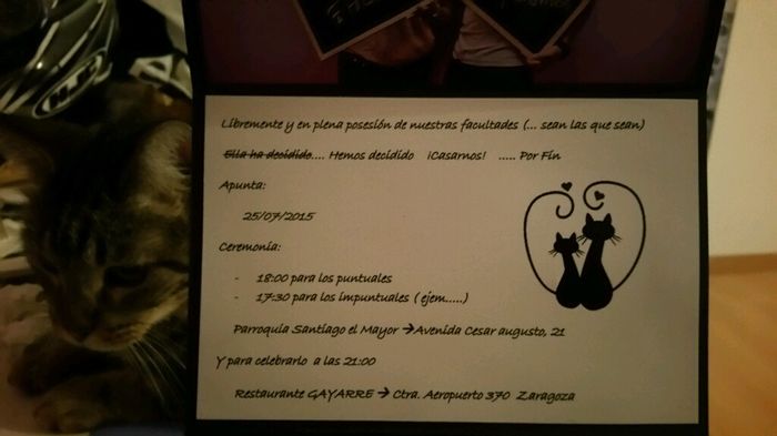 Invitaciones: ¿como son las vuestras? - 5