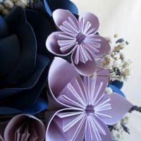 Mi experiencia con mi ramo de papel de anaquiños de papel. - 1