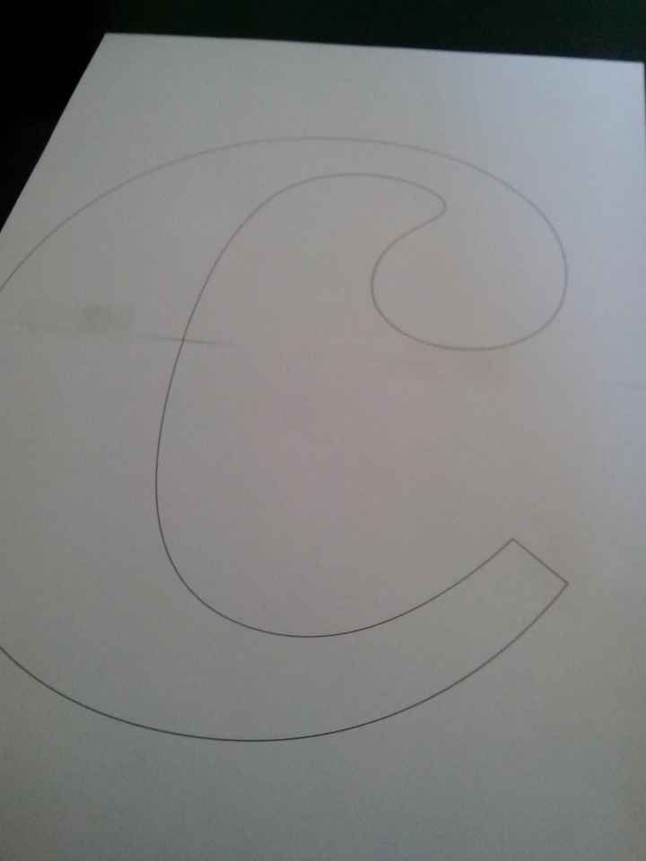Diy letras 3d - 2
