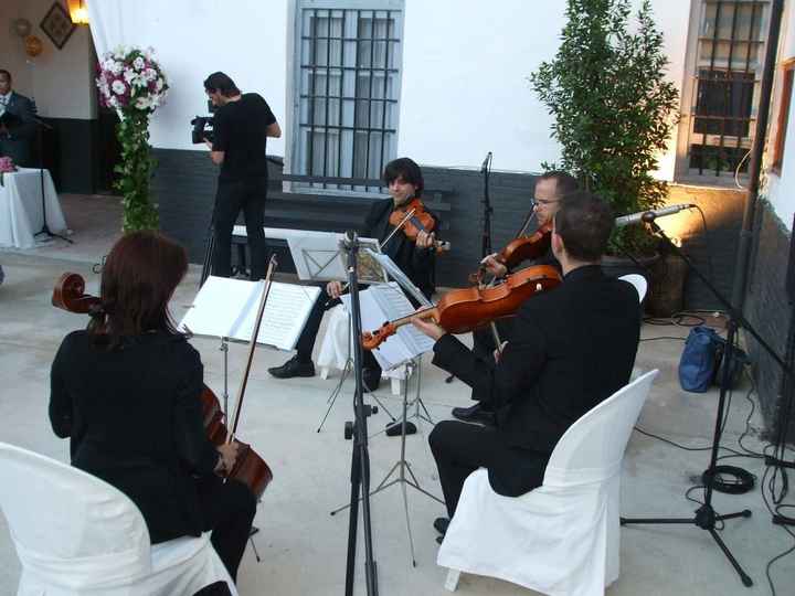 CEREMONIA CON VIOLINES