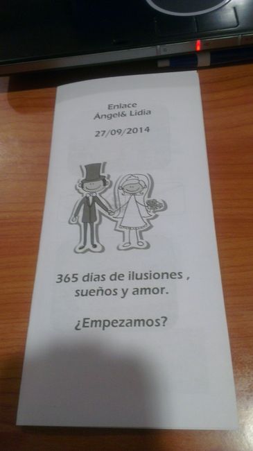 Novios que nos casamos el 27 de Septiembre de 2014 en Valencia - 1