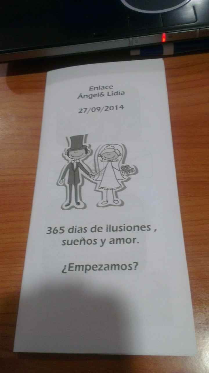Novios que nos casamos el 27 de Septiembre de 2014 en Valencia - 1
