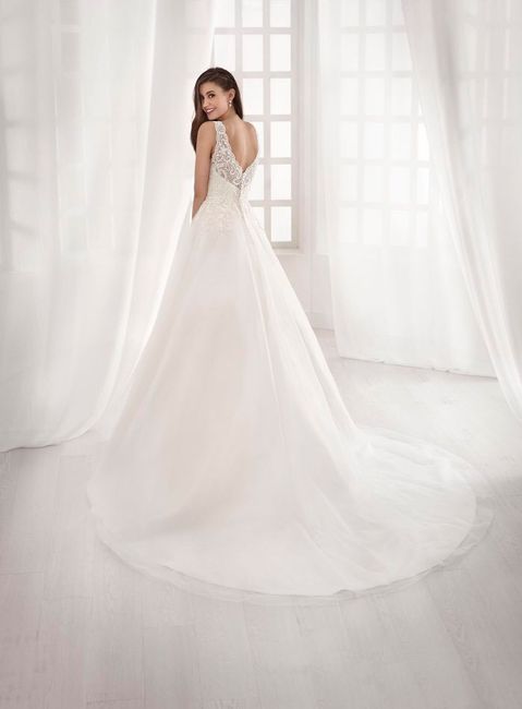 Qué tipo de cancan le iría bien a este vestido? - 2