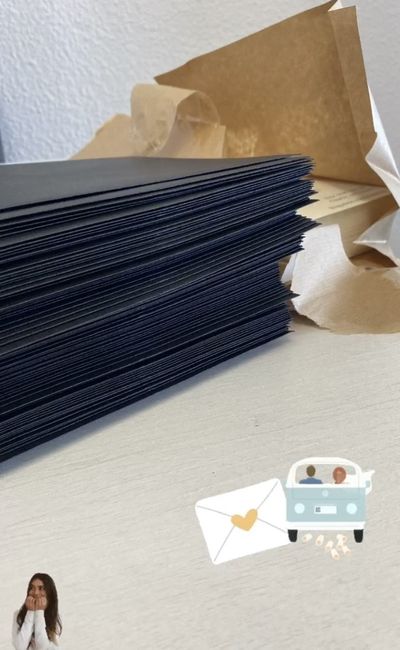 Llegaron las invitaciones.