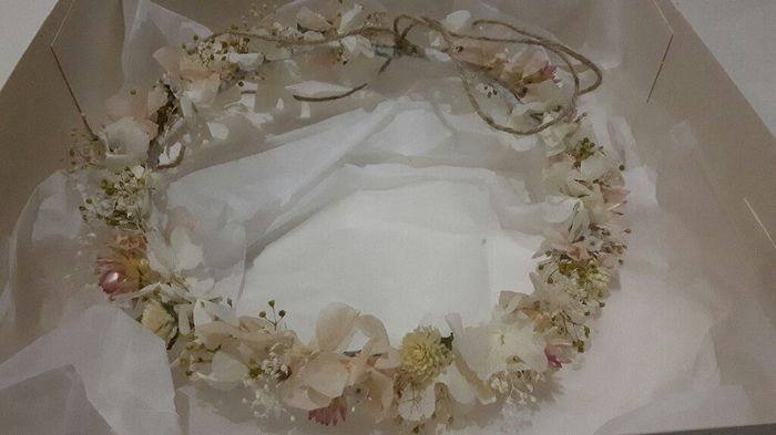 Coronas de flores boho chic - 2