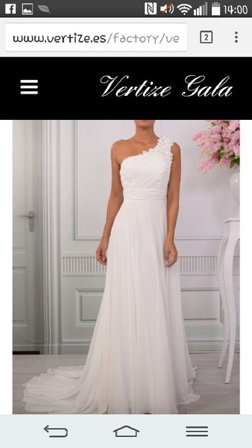 Duda con el vestido - 2