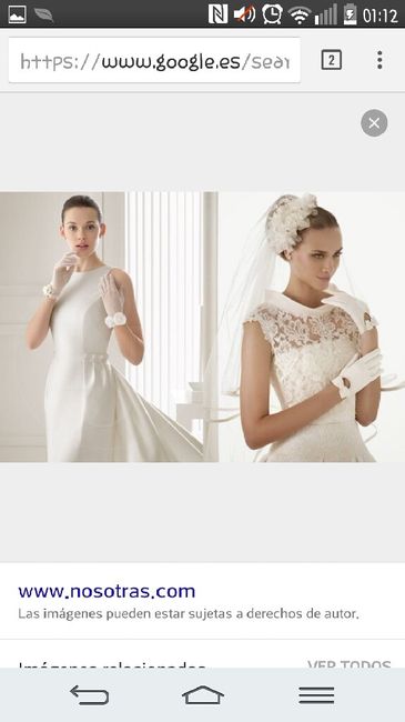 Primera prueba vestido. que os parece?? - 1