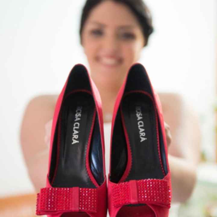 Zapatos novia rojos - 1