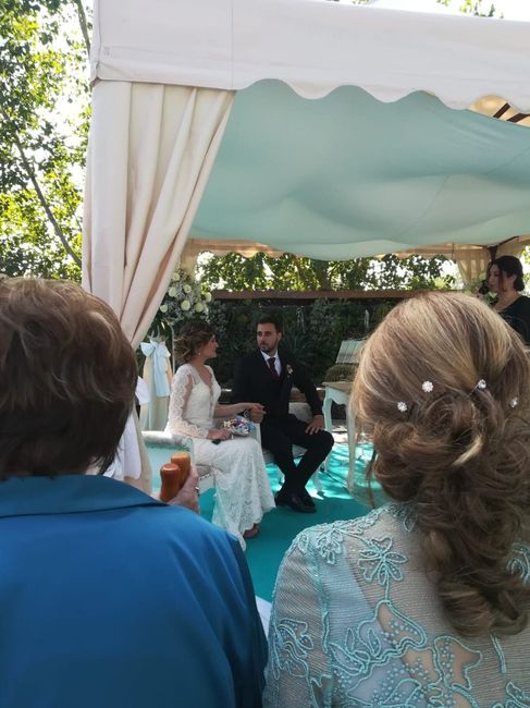en el altar