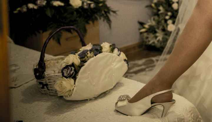  ¿cuántas novias se casan (o se han casado) con zapatos blancos? - 1