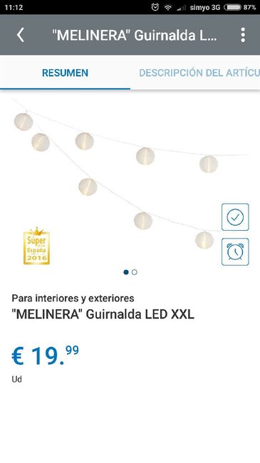 Donde comprar luces: guirnaldas de bombillas - 1