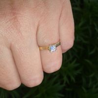Nuestros anillos de compromiso... - 1