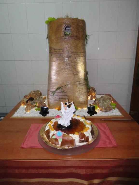 tarta y decoracion