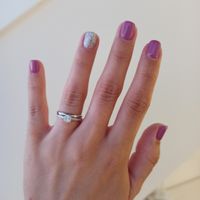 ¿Tu alianza de boda irá a conjunto con tu anillo de compromiso? - 1