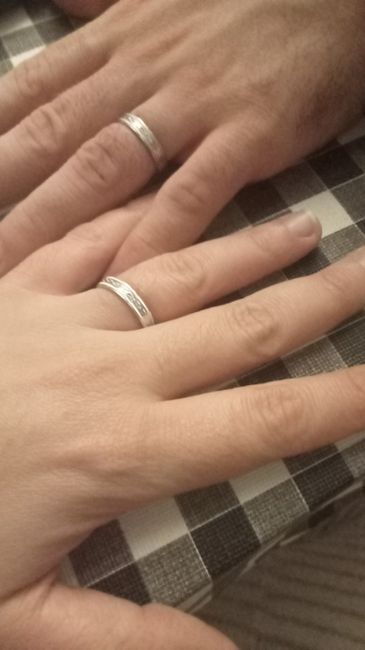 Enseñad vuestras alianzas de boda y vuestro anillo de compromiso ❤️😍💍 8