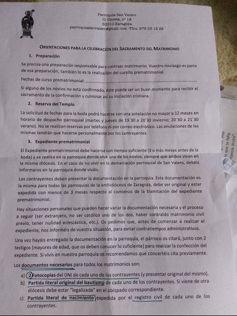 Que documentos necesitamos? 2