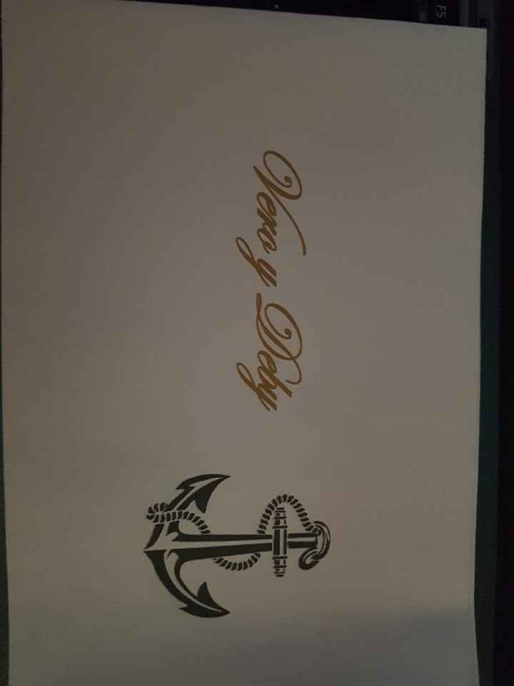 Sobre para las invitaciones - 1