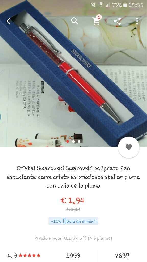 Bolígrafos swarosvki aliexpress - 1