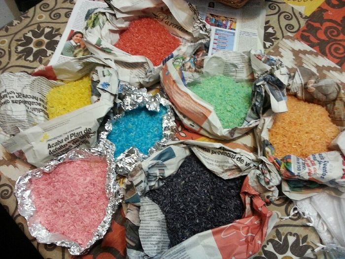 Mi arroz multicolor :) - 1