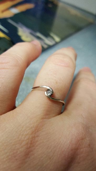 Anillo de pedida - 1
