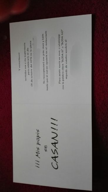 Enamorada de mis invitaciones - 2