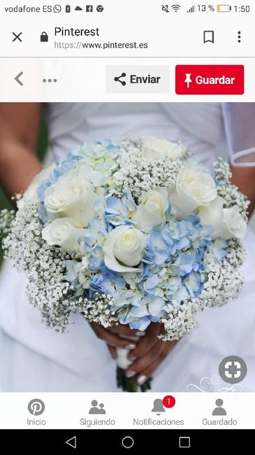 Opcion de colores, ramo y tocado de flores - 3