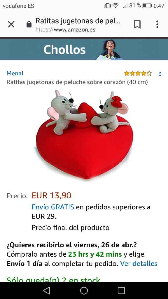 Porta alianzas con mis peludos - 1