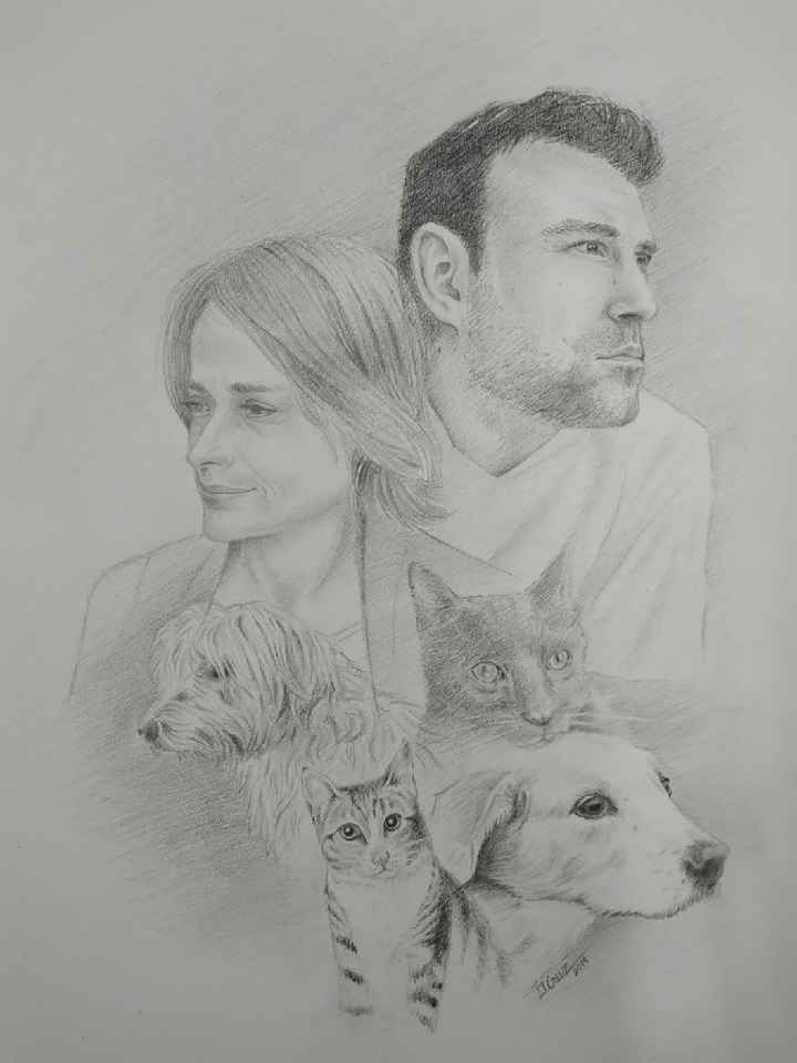 Dibujo para invitaciones - 1