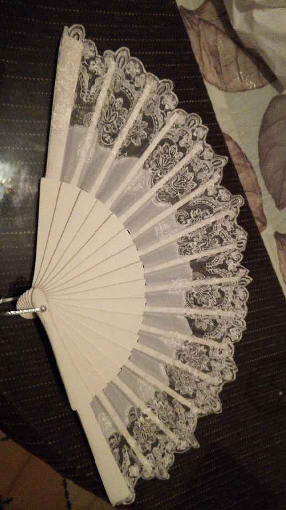 Abanico novia, regalo para abuela de mi chico. - 1